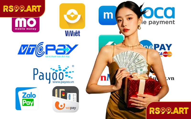 Nộp tiền RS99 thông qua ví điện tử online